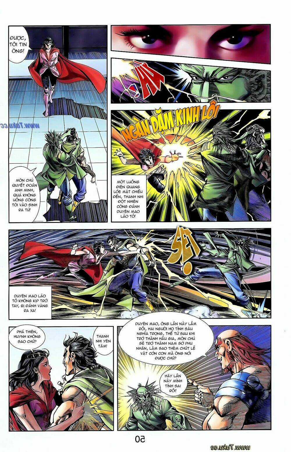 Thiên Tử Truyền Kỳ 1 - Cơ Phát Khai Chu Bản Chapter 127 trang 8