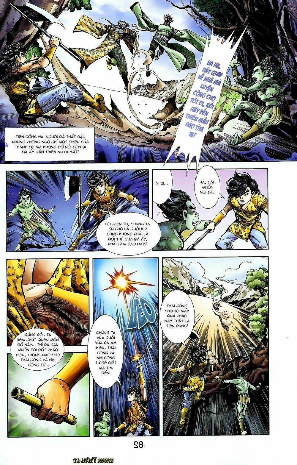 Thiên Tử Truyền Kỳ 1 - Cơ Phát Khai Chu Bản Chapter 128 trang 12