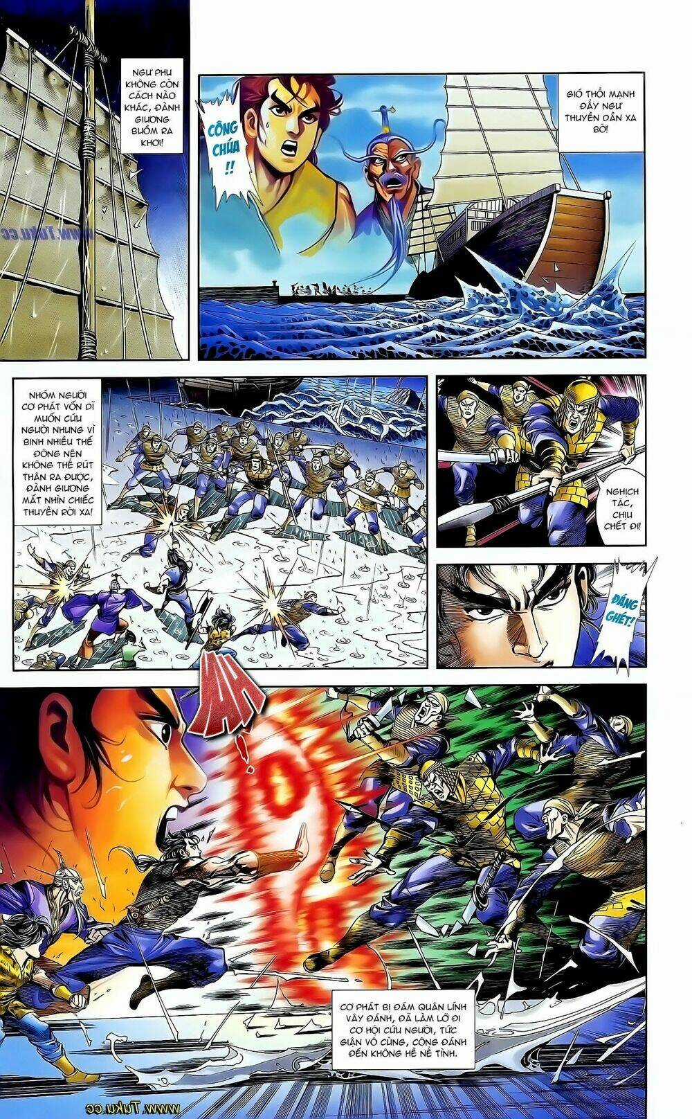 Thiên Tử Truyền Kỳ 1 - Cơ Phát Khai Chu Bản Chapter 128 trang 22