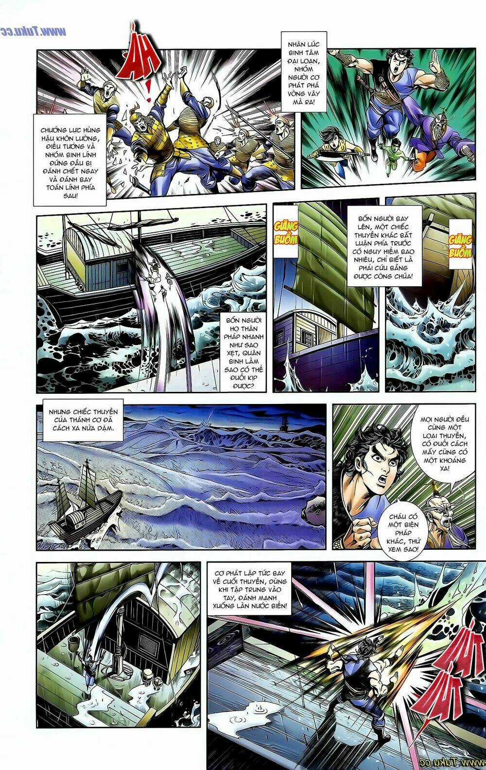 Thiên Tử Truyền Kỳ 1 - Cơ Phát Khai Chu Bản Chapter 128 trang 23