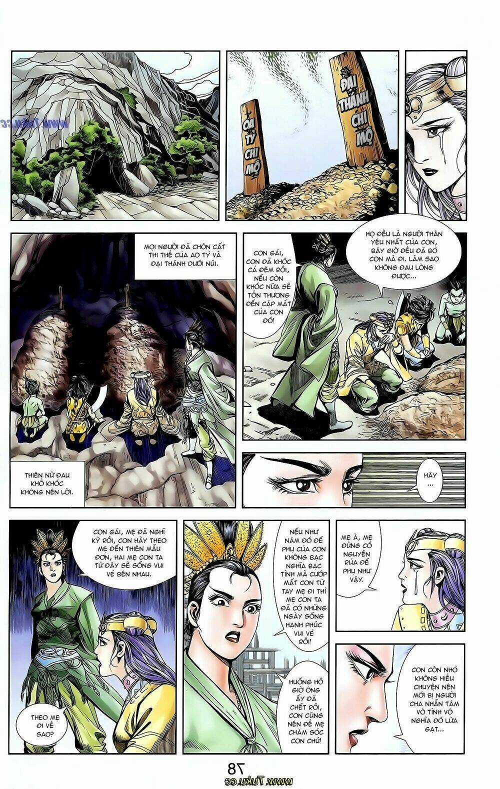 Thiên Tử Truyền Kỳ 1 - Cơ Phát Khai Chu Bản Chapter 128 trang 8