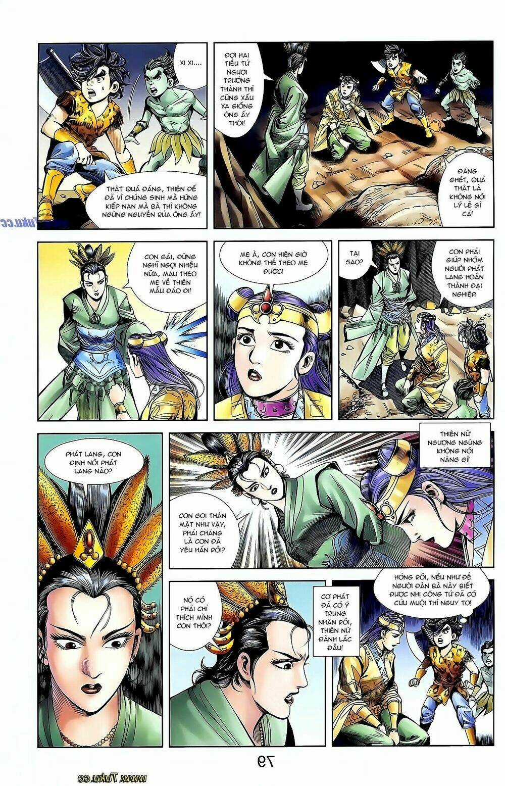 Thiên Tử Truyền Kỳ 1 - Cơ Phát Khai Chu Bản Chapter 128 trang 9