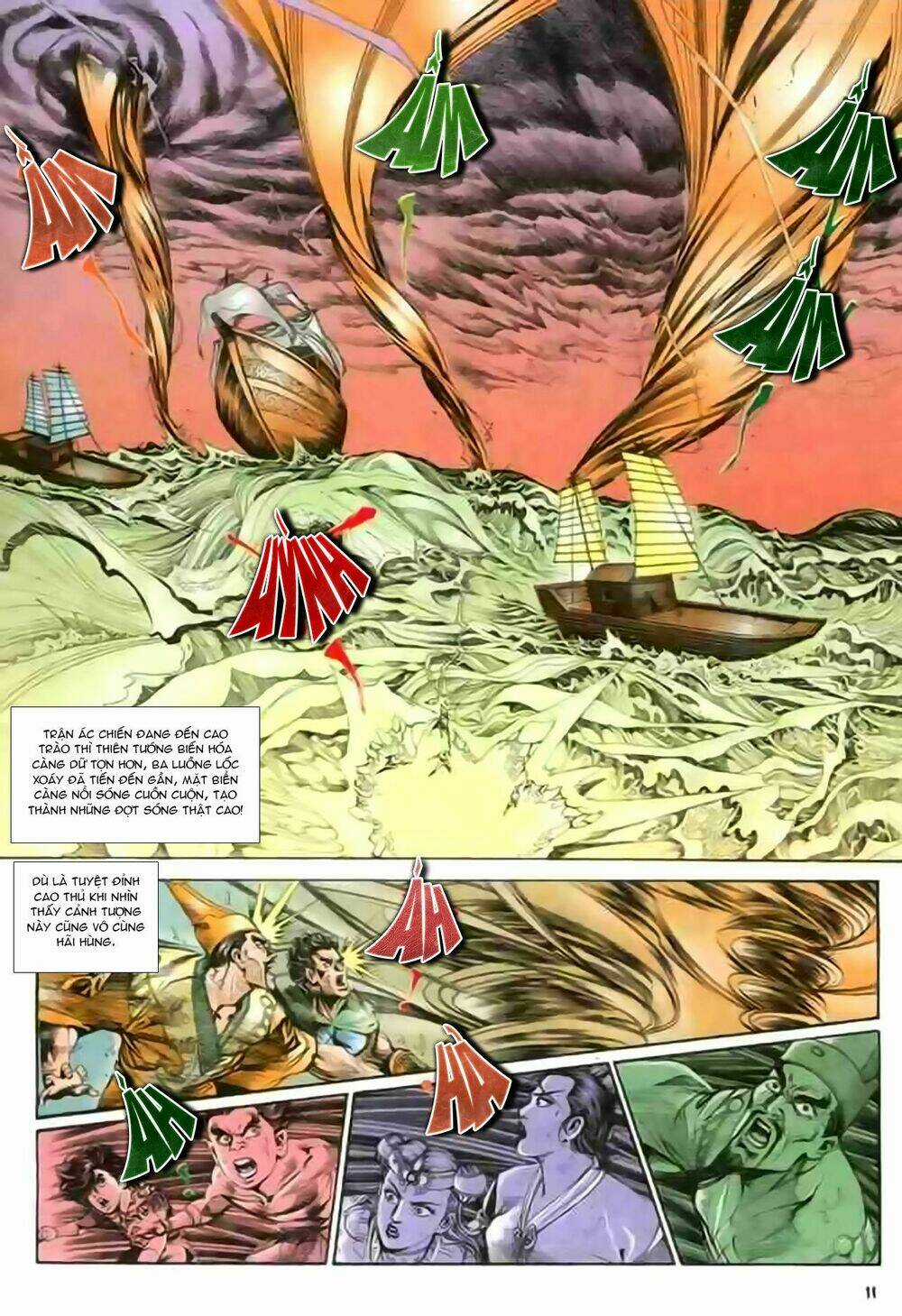 Thiên Tử Truyền Kỳ 1 - Cơ Phát Khai Chu Bản Chapter 129 trang 11