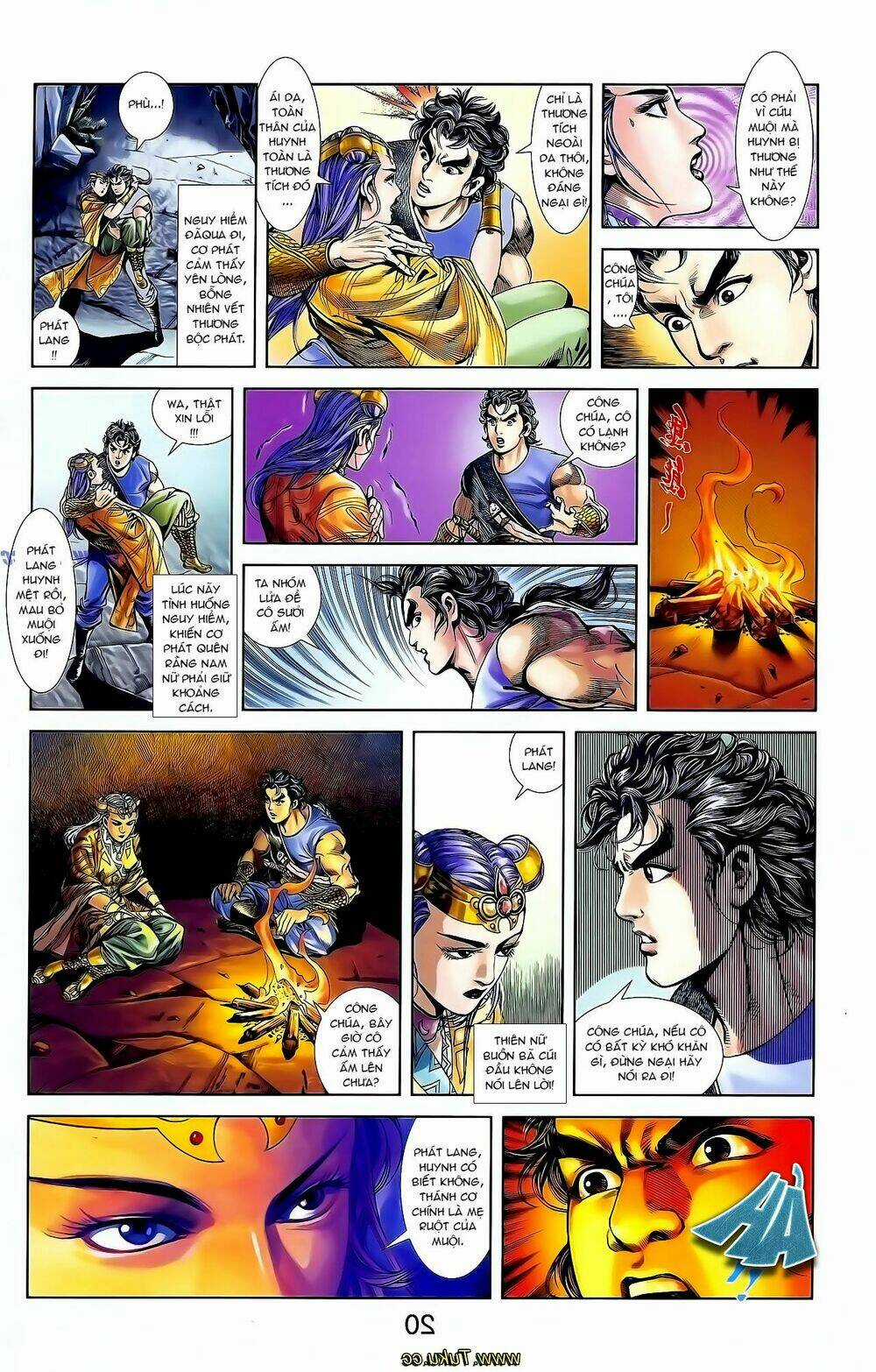 Thiên Tử Truyền Kỳ 1 - Cơ Phát Khai Chu Bản Chapter 129 trang 16