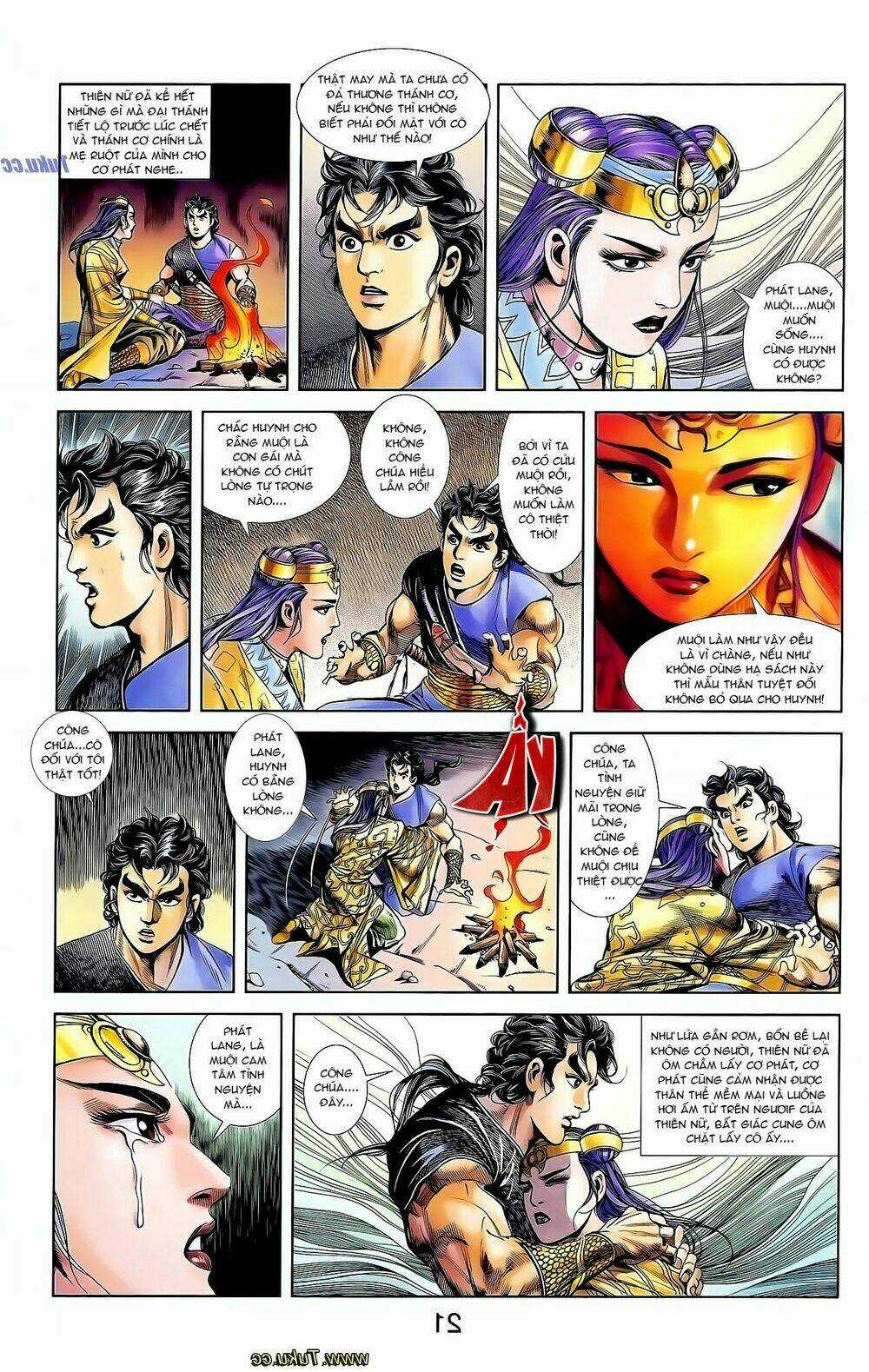 Thiên Tử Truyền Kỳ 1 - Cơ Phát Khai Chu Bản Chapter 129 trang 17