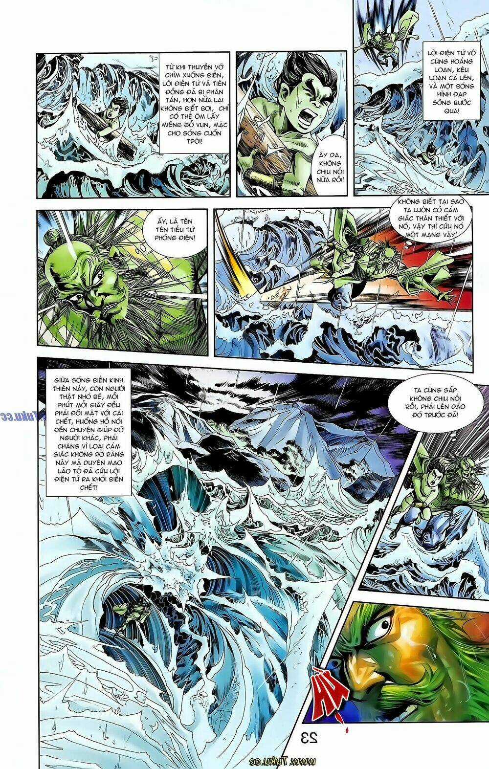 Thiên Tử Truyền Kỳ 1 - Cơ Phát Khai Chu Bản Chapter 129 trang 19