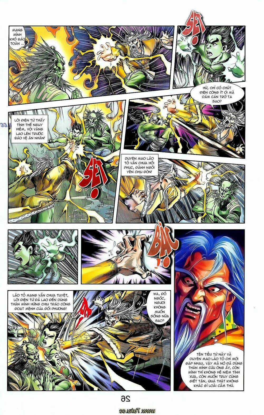 Thiên Tử Truyền Kỳ 1 - Cơ Phát Khai Chu Bản Chapter 129 trang 22