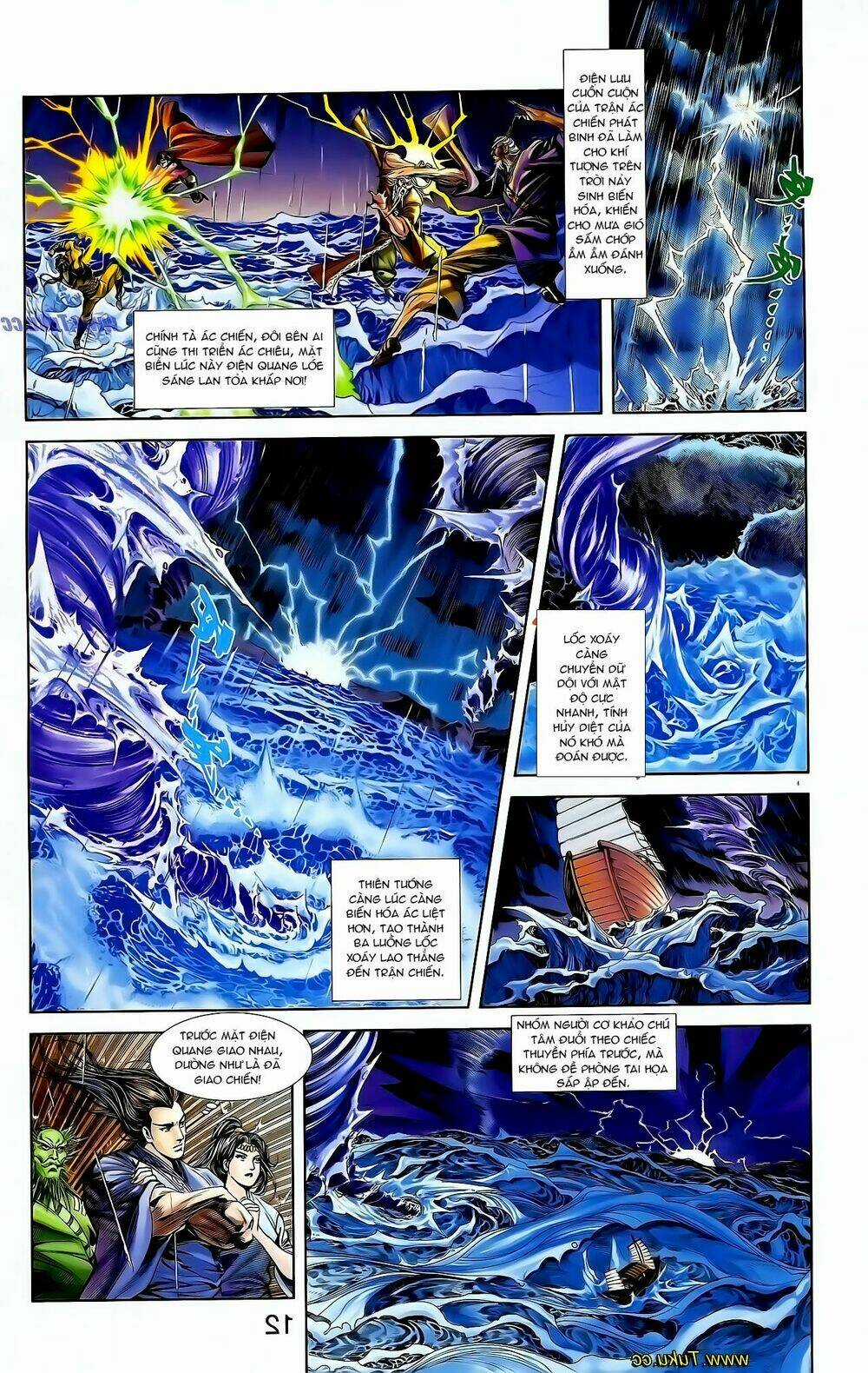 Thiên Tử Truyền Kỳ 1 - Cơ Phát Khai Chu Bản Chapter 129 trang 7