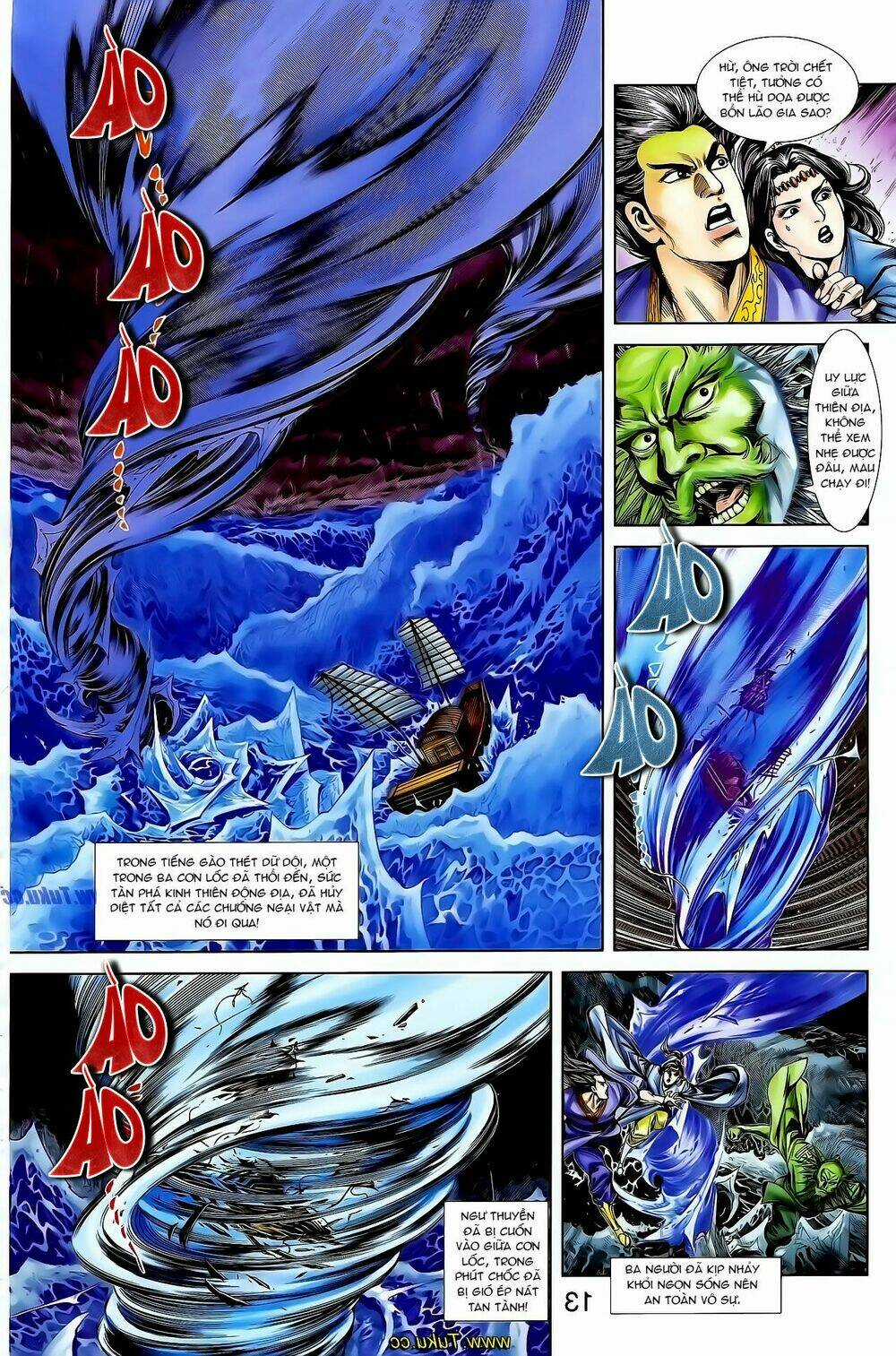 Thiên Tử Truyền Kỳ 1 - Cơ Phát Khai Chu Bản Chapter 129 trang 8