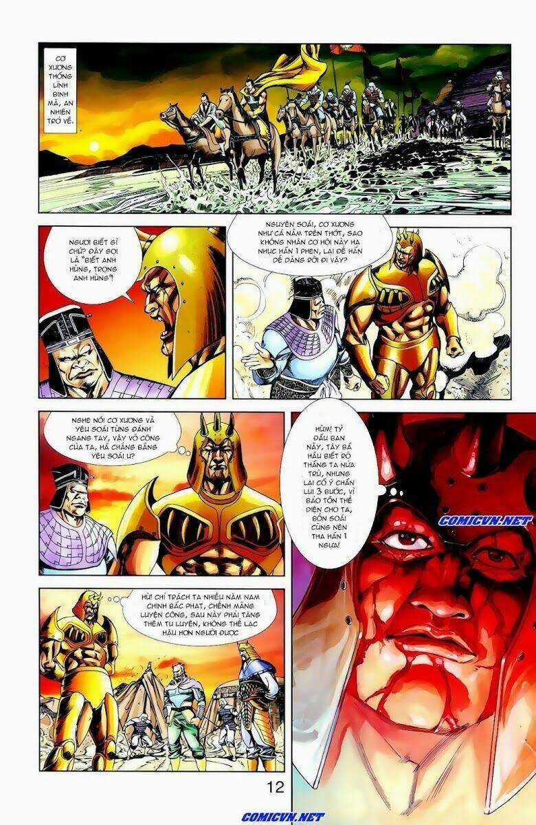 Thiên Tử Truyền Kỳ 1 - Cơ Phát Khai Chu Bản Chapter 13 trang 12