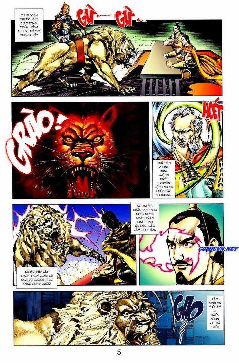 Thiên Tử Truyền Kỳ 1 - Cơ Phát Khai Chu Bản Chapter 13 trang 5