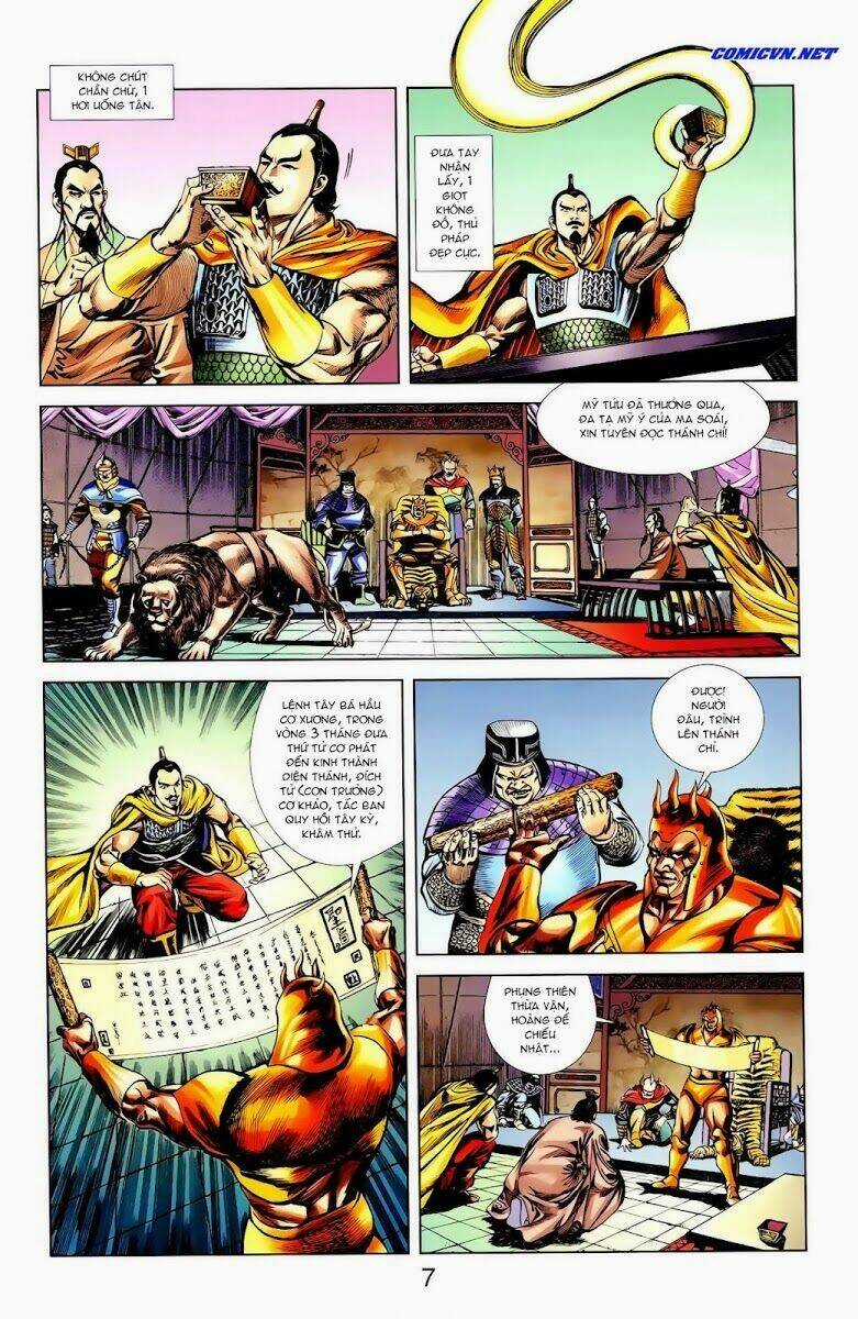 Thiên Tử Truyền Kỳ 1 - Cơ Phát Khai Chu Bản Chapter 13 trang 7