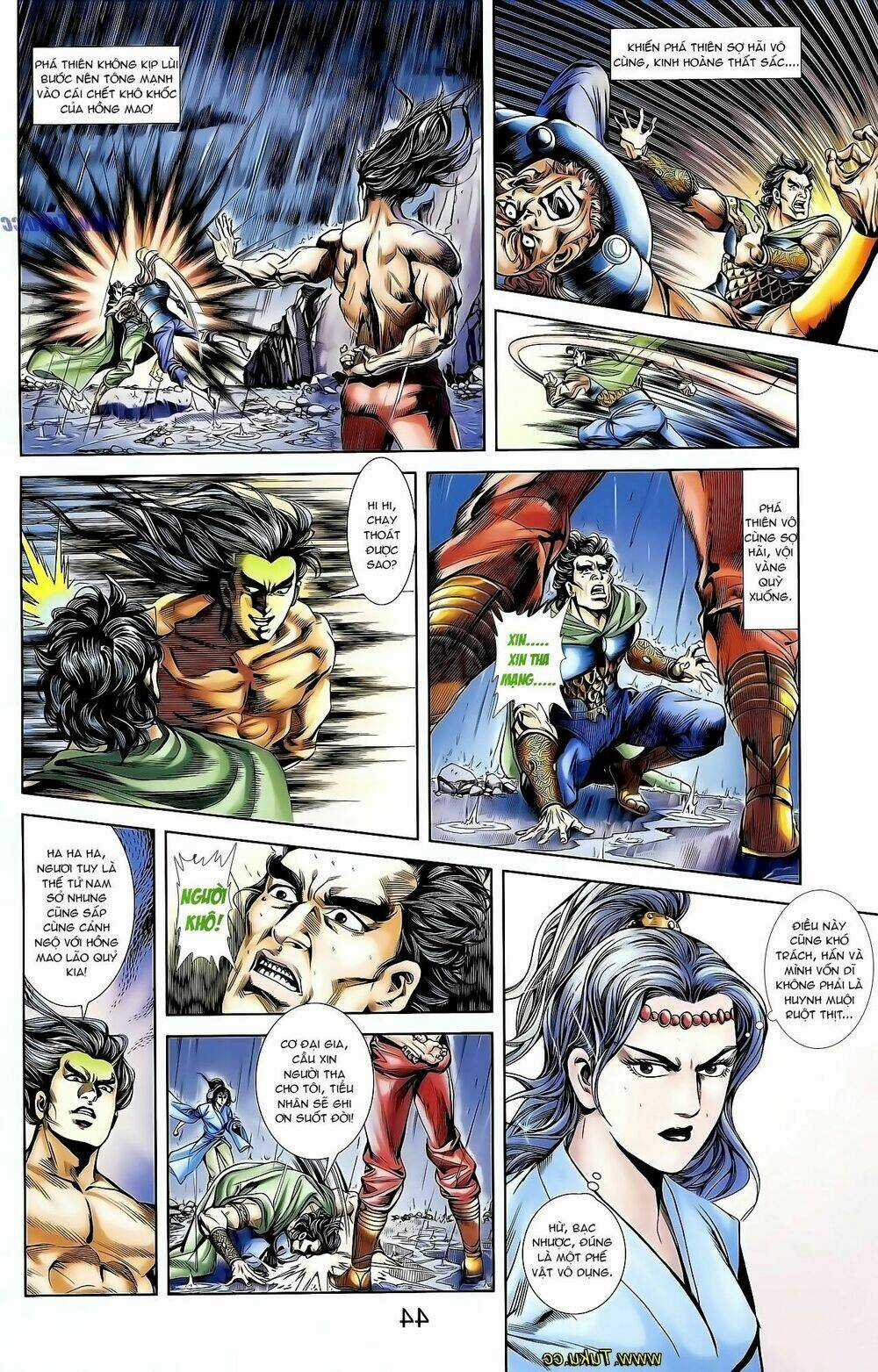 Thiên Tử Truyền Kỳ 1 - Cơ Phát Khai Chu Bản Chapter 130 trang 12