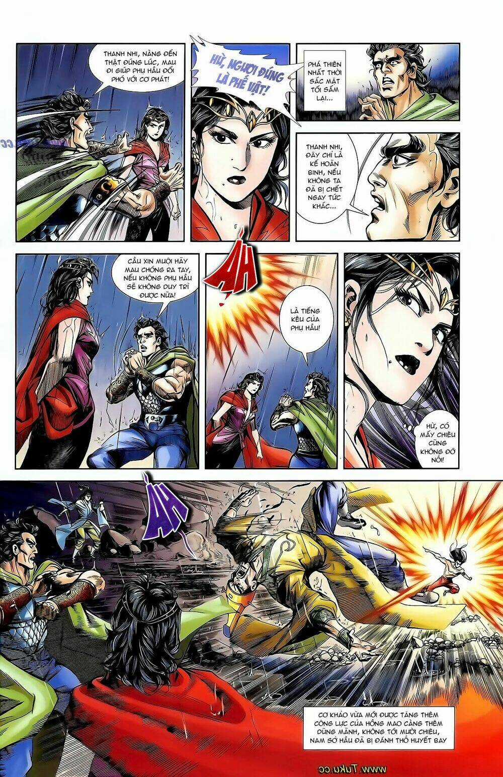 Thiên Tử Truyền Kỳ 1 - Cơ Phát Khai Chu Bản Chapter 130 trang 14