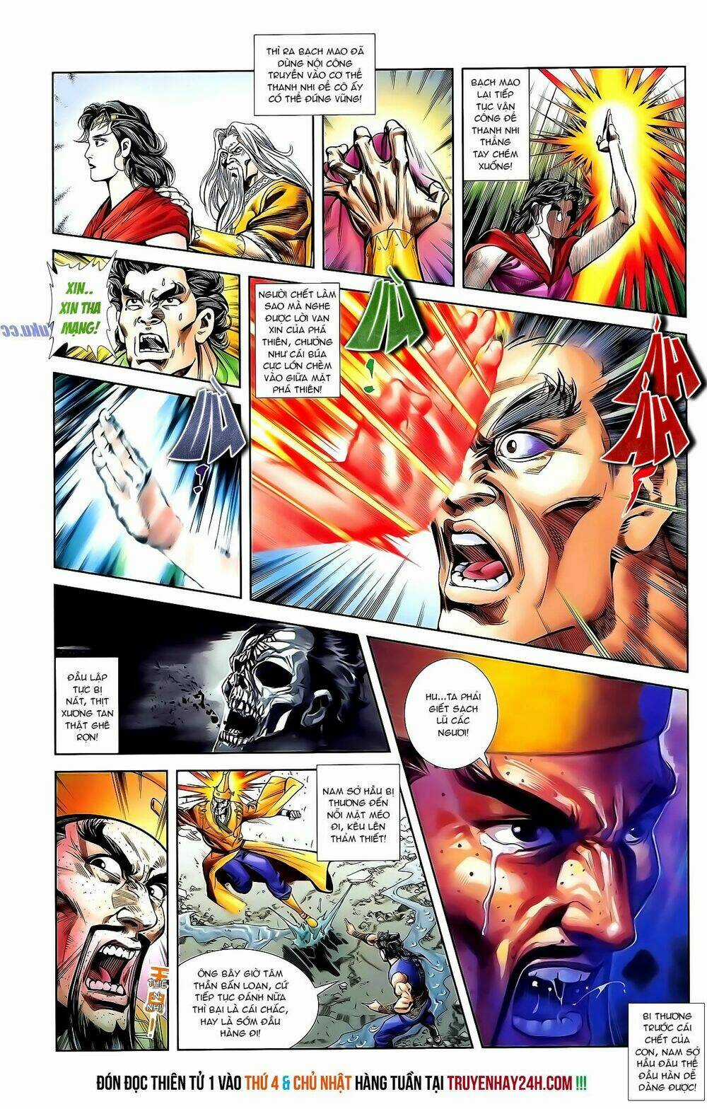 Thiên Tử Truyền Kỳ 1 - Cơ Phát Khai Chu Bản Chapter 131 trang 24