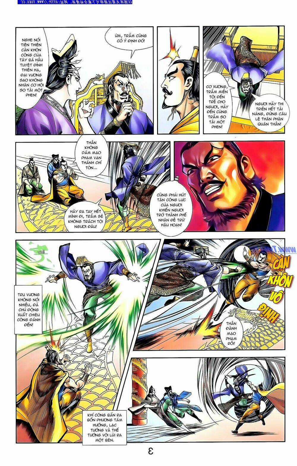 Thiên Tử Truyền Kỳ 1 - Cơ Phát Khai Chu Bản Chapter 132 trang 10