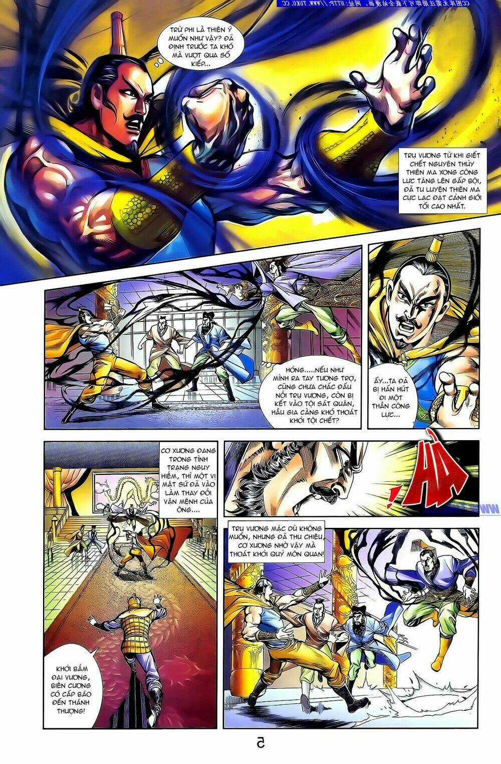 Thiên Tử Truyền Kỳ 1 - Cơ Phát Khai Chu Bản Chapter 132 trang 12