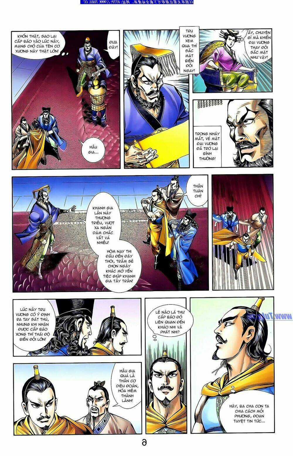 Thiên Tử Truyền Kỳ 1 - Cơ Phát Khai Chu Bản Chapter 132 trang 13