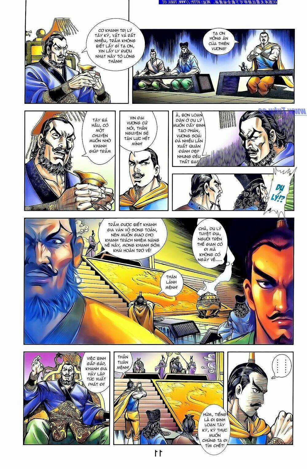 Thiên Tử Truyền Kỳ 1 - Cơ Phát Khai Chu Bản Chapter 132 trang 21