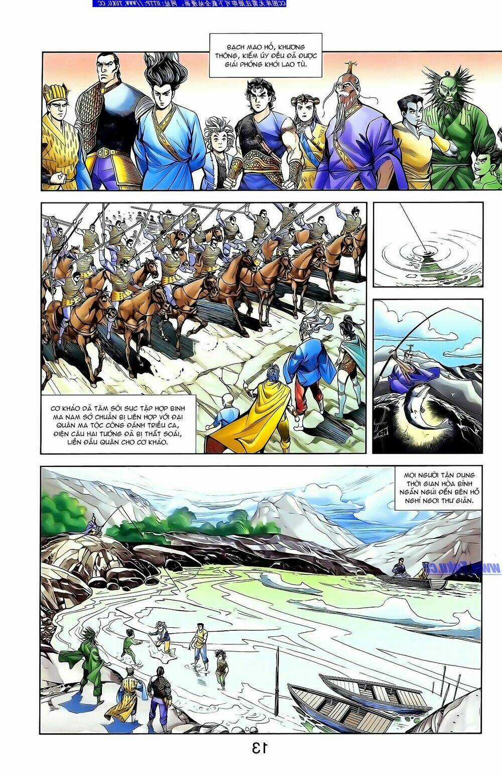 Thiên Tử Truyền Kỳ 1 - Cơ Phát Khai Chu Bản Chapter 132 trang 23