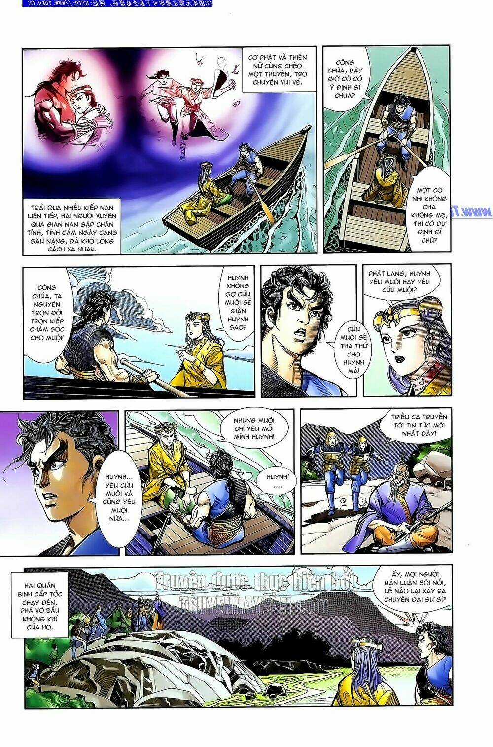 Thiên Tử Truyền Kỳ 1 - Cơ Phát Khai Chu Bản Chapter 132 trang 24