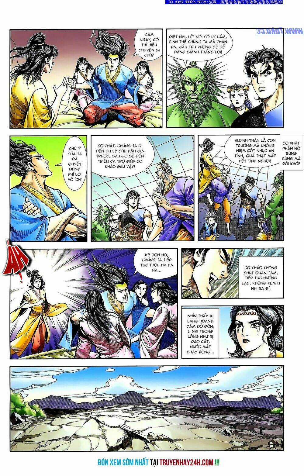 Thiên Tử Truyền Kỳ 1 - Cơ Phát Khai Chu Bản Chapter 132 trang 28