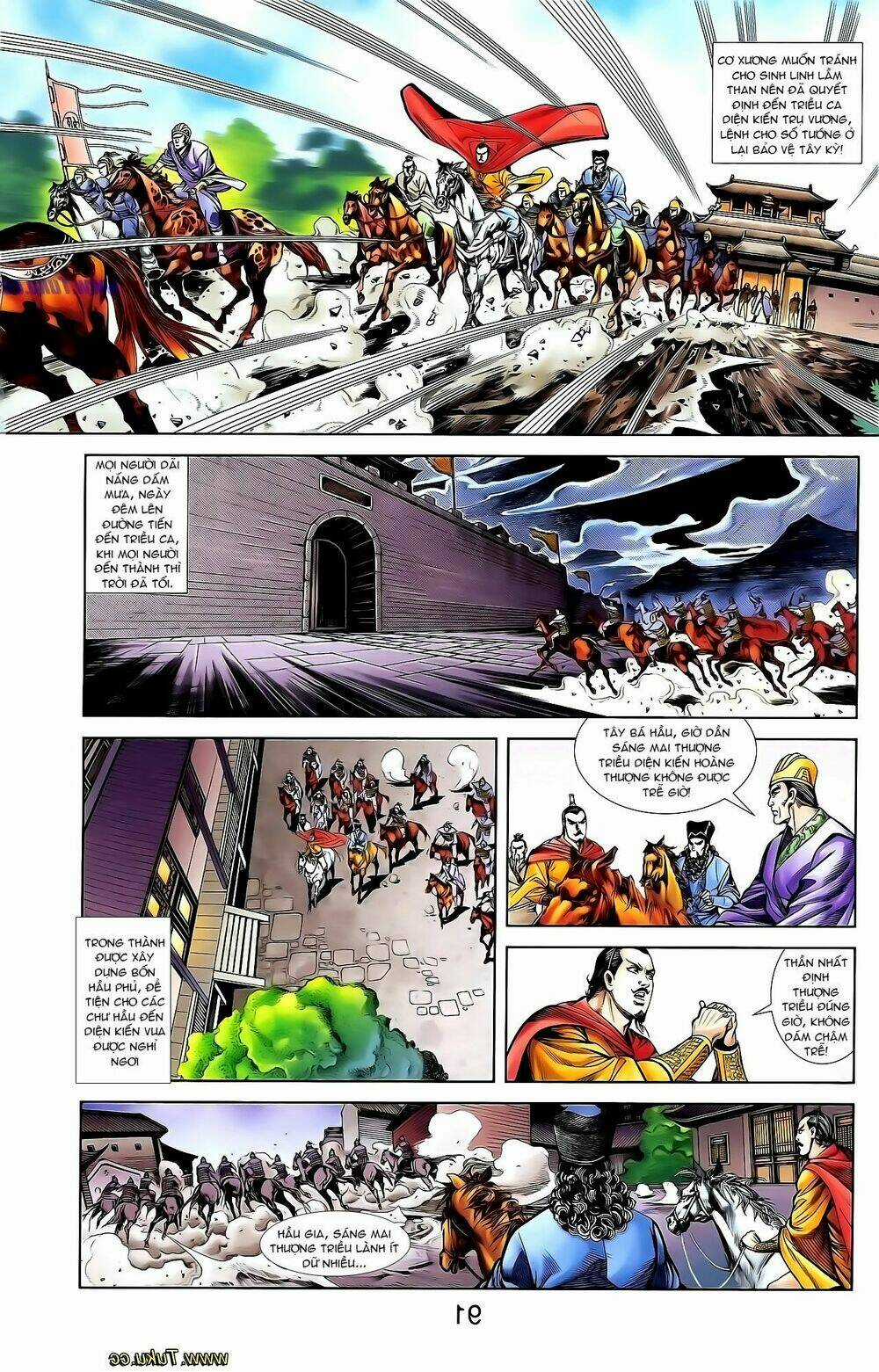 Thiên Tử Truyền Kỳ 1 - Cơ Phát Khai Chu Bản Chapter 132 trang 5