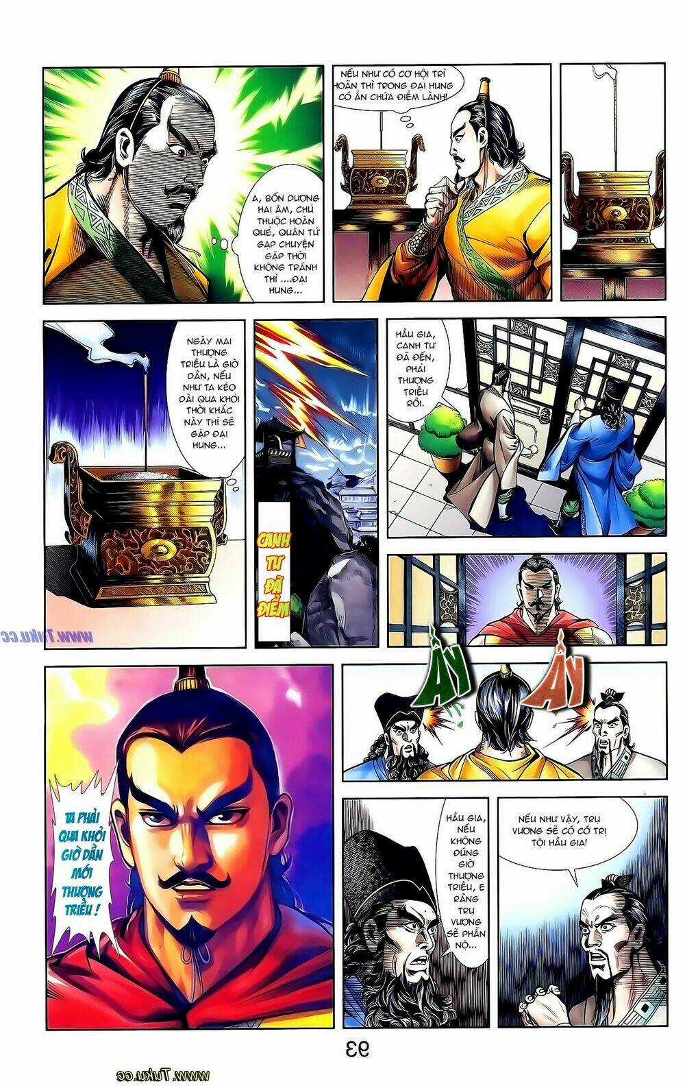 Thiên Tử Truyền Kỳ 1 - Cơ Phát Khai Chu Bản Chapter 132 trang 7