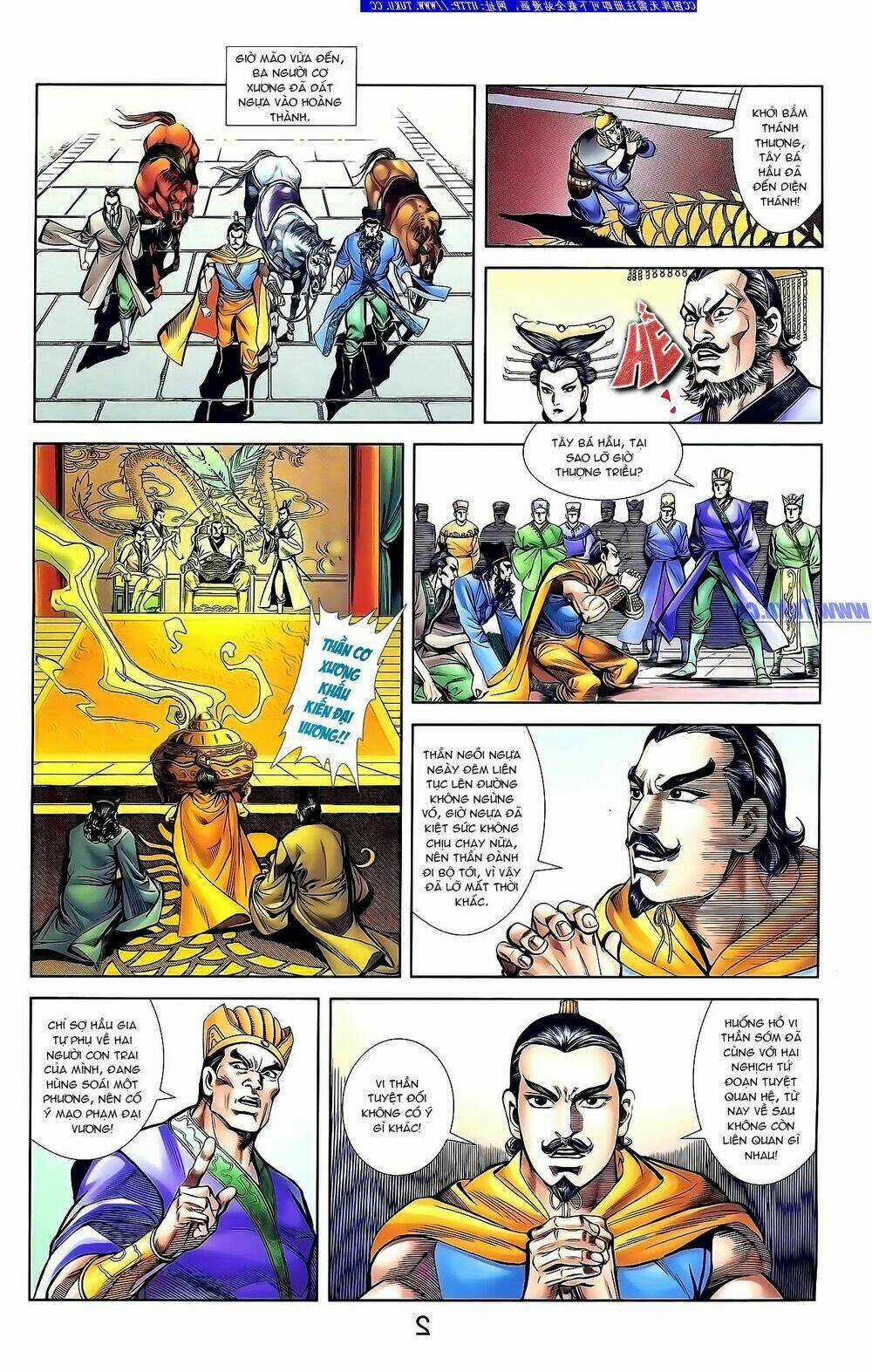 Thiên Tử Truyền Kỳ 1 - Cơ Phát Khai Chu Bản Chapter 132 trang 9