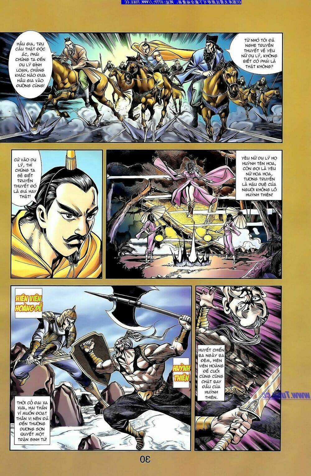 Thiên Tử Truyền Kỳ 1 - Cơ Phát Khai Chu Bản Chapter 133 trang 10