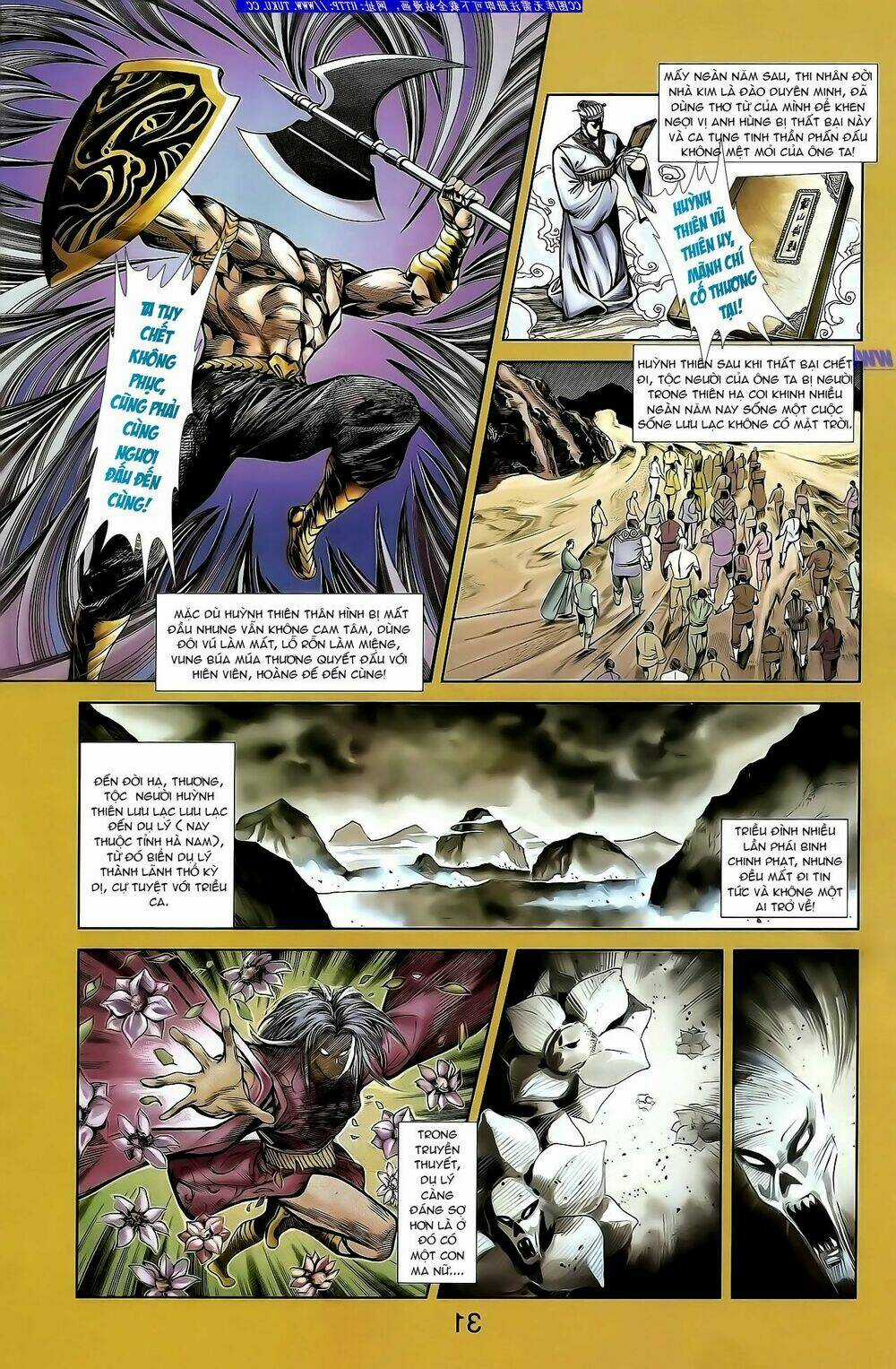 Thiên Tử Truyền Kỳ 1 - Cơ Phát Khai Chu Bản Chapter 133 trang 11