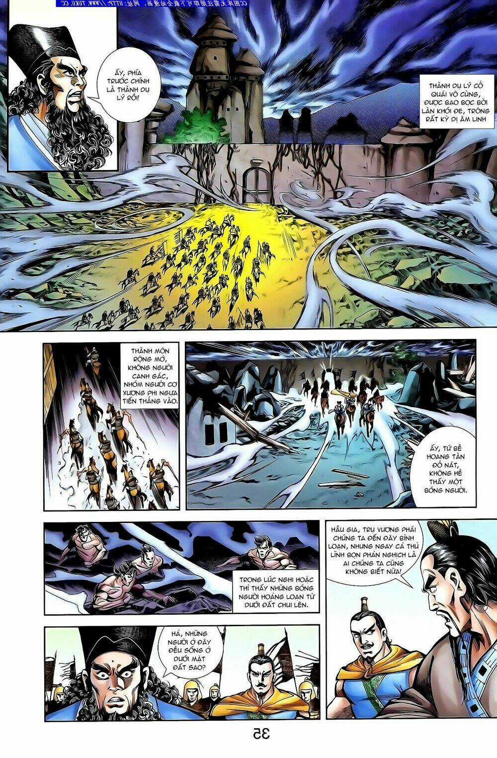 Thiên Tử Truyền Kỳ 1 - Cơ Phát Khai Chu Bản Chapter 133 trang 14