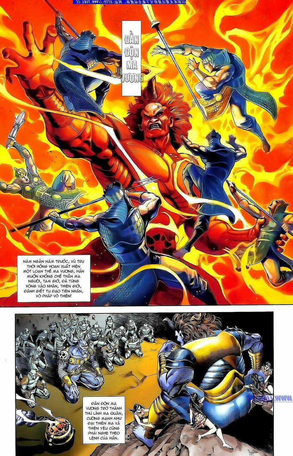 Thiên Tử Truyền Kỳ 1 - Cơ Phát Khai Chu Bản Chapter 133 trang 2