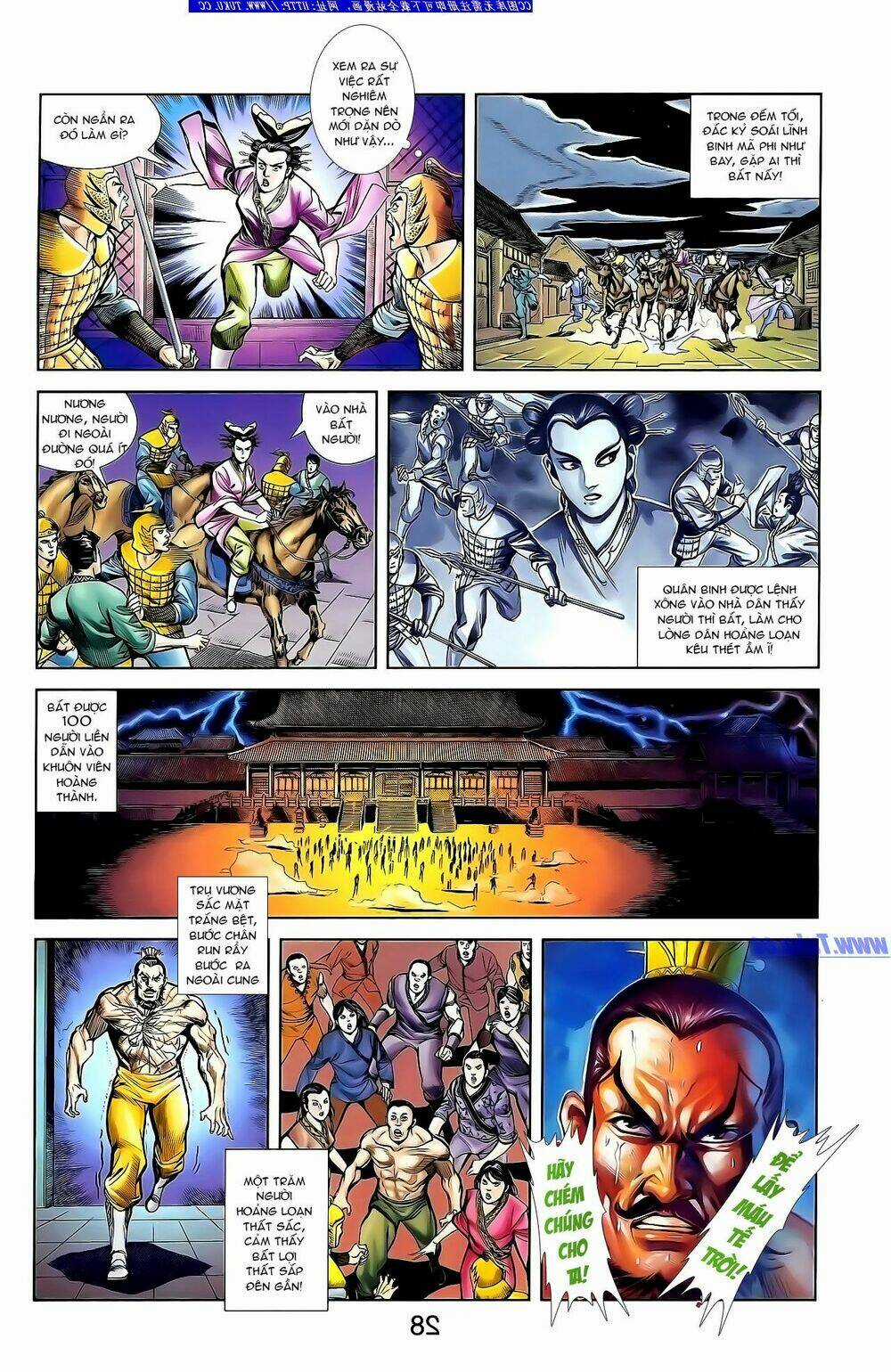 Thiên Tử Truyền Kỳ 1 - Cơ Phát Khai Chu Bản Chapter 133 trang 8