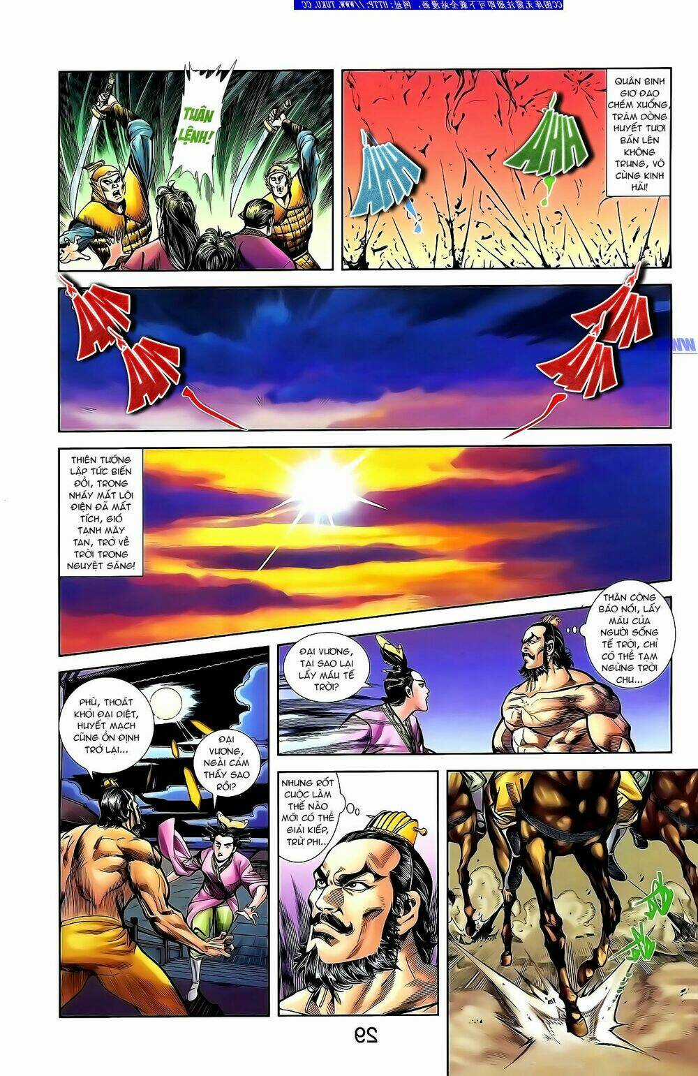 Thiên Tử Truyền Kỳ 1 - Cơ Phát Khai Chu Bản Chapter 133 trang 9