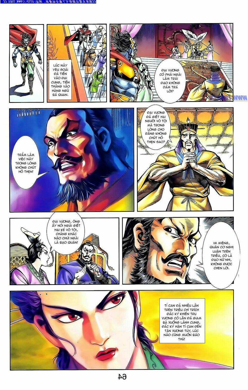 Thiên Tử Truyền Kỳ 1 - Cơ Phát Khai Chu Bản Chapter 134 trang 16