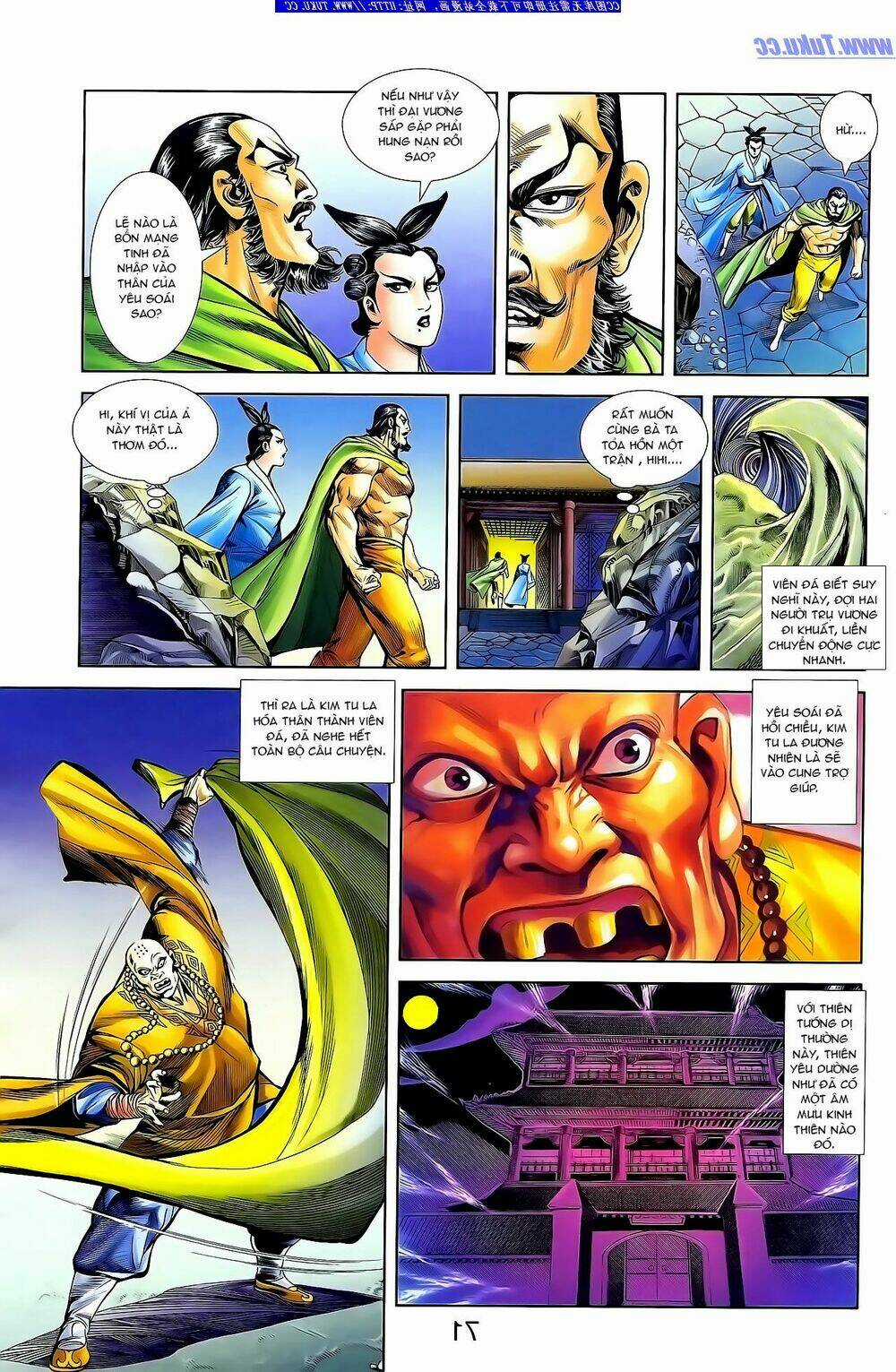 Thiên Tử Truyền Kỳ 1 - Cơ Phát Khai Chu Bản Chapter 134 trang 22