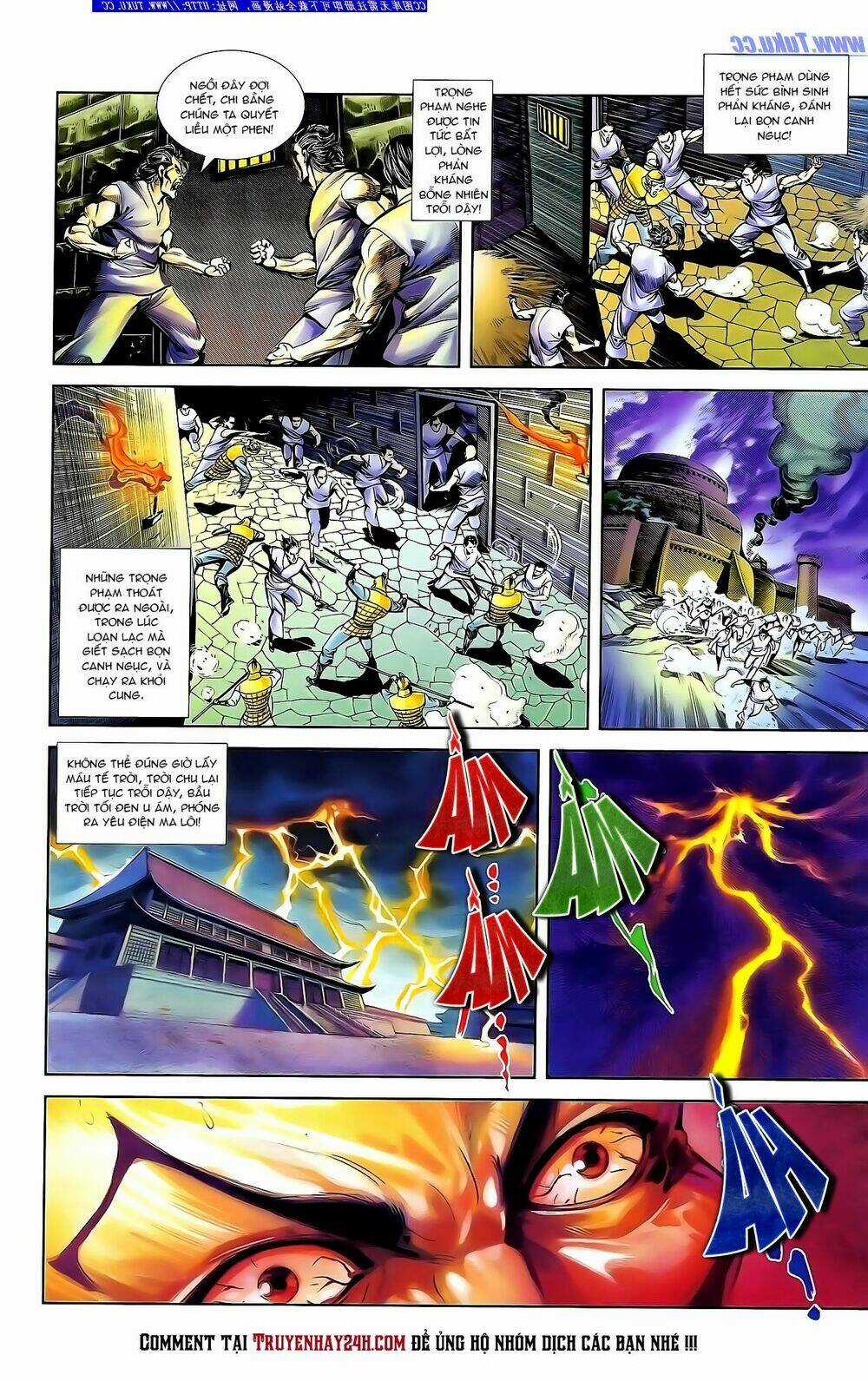 Thiên Tử Truyền Kỳ 1 - Cơ Phát Khai Chu Bản Chapter 134 trang 24