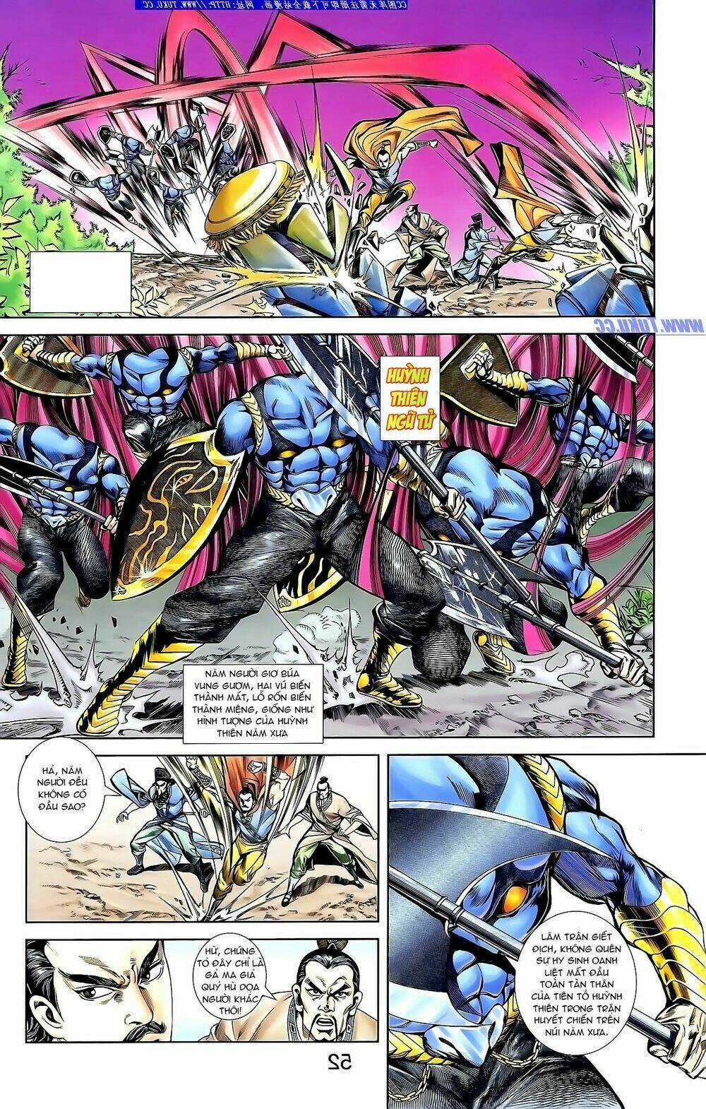 Thiên Tử Truyền Kỳ 1 - Cơ Phát Khai Chu Bản Chapter 134 trang 3