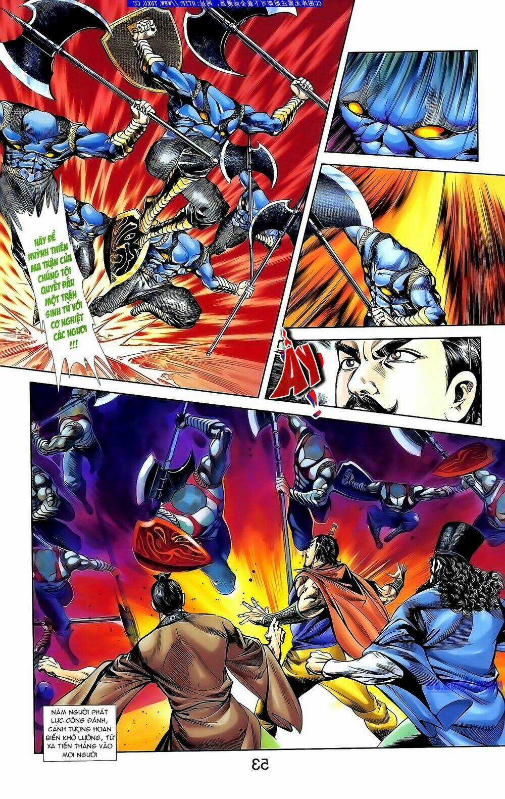 Thiên Tử Truyền Kỳ 1 - Cơ Phát Khai Chu Bản Chapter 134 trang 4