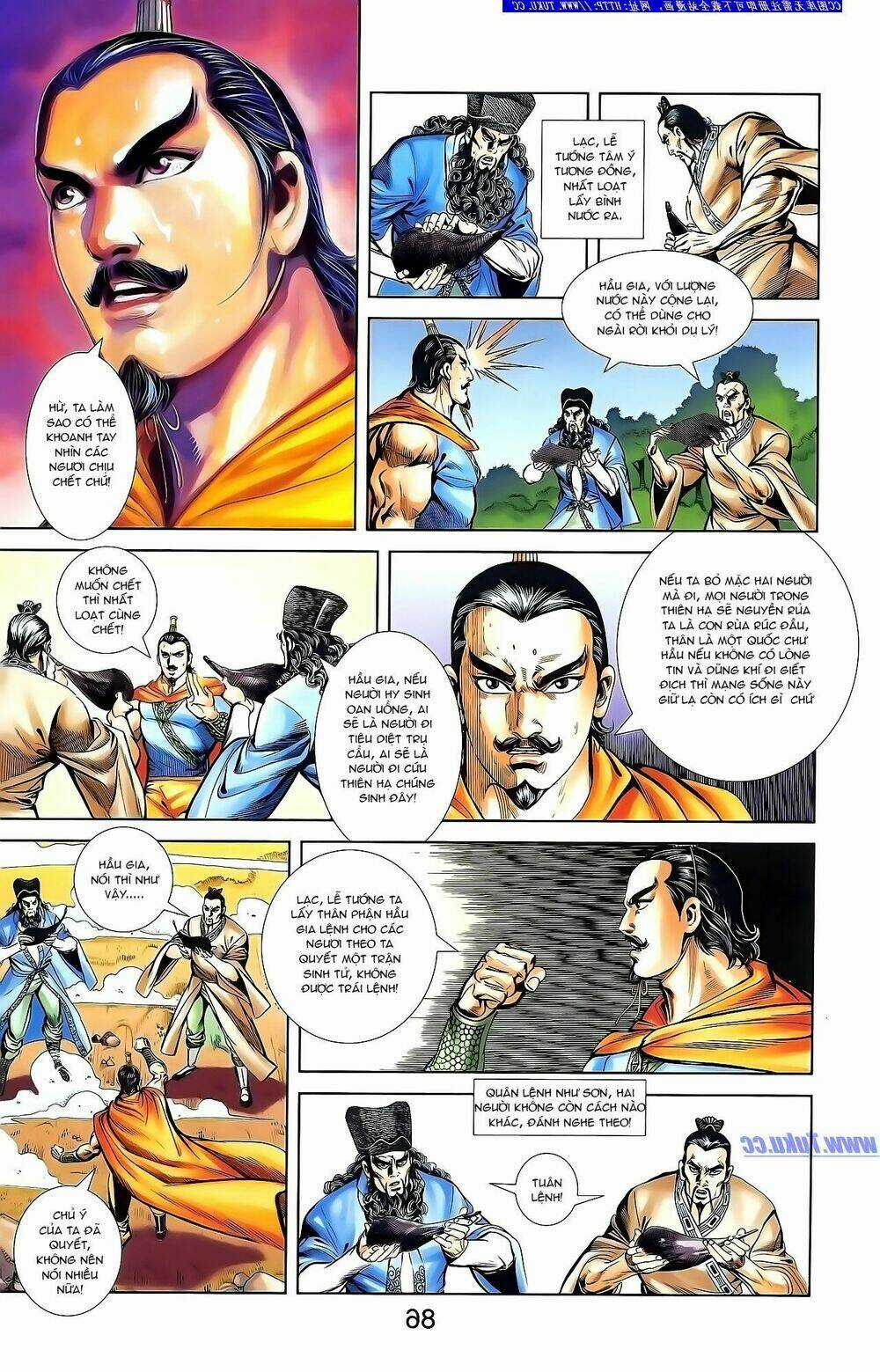 Thiên Tử Truyền Kỳ 1 - Cơ Phát Khai Chu Bản Chapter 135 trang 11