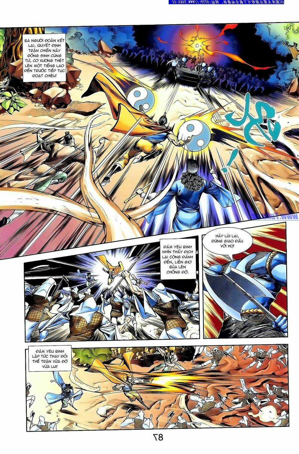 Thiên Tử Truyền Kỳ 1 - Cơ Phát Khai Chu Bản Chapter 135 trang 12