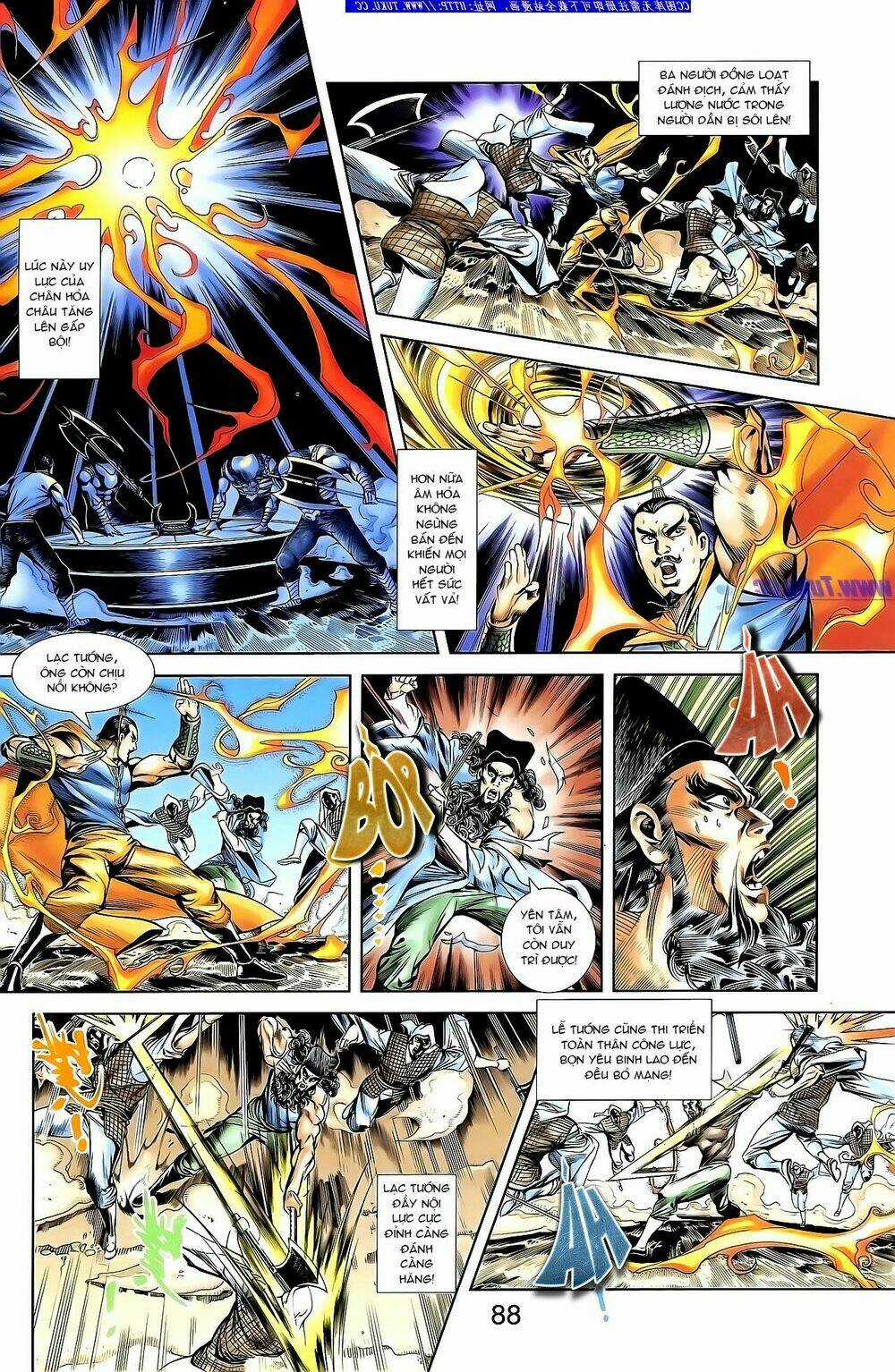 Thiên Tử Truyền Kỳ 1 - Cơ Phát Khai Chu Bản Chapter 135 trang 13