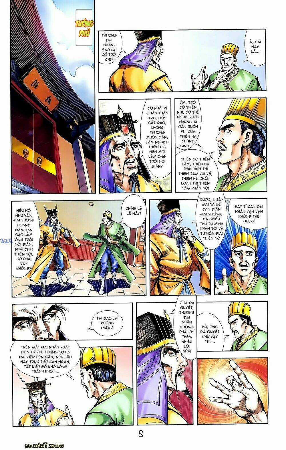 Thiên Tử Truyền Kỳ 1 - Cơ Phát Khai Chu Bản Chapter 135 trang 18