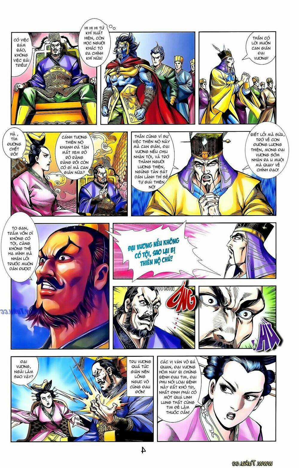 Thiên Tử Truyền Kỳ 1 - Cơ Phát Khai Chu Bản Chapter 135 trang 20