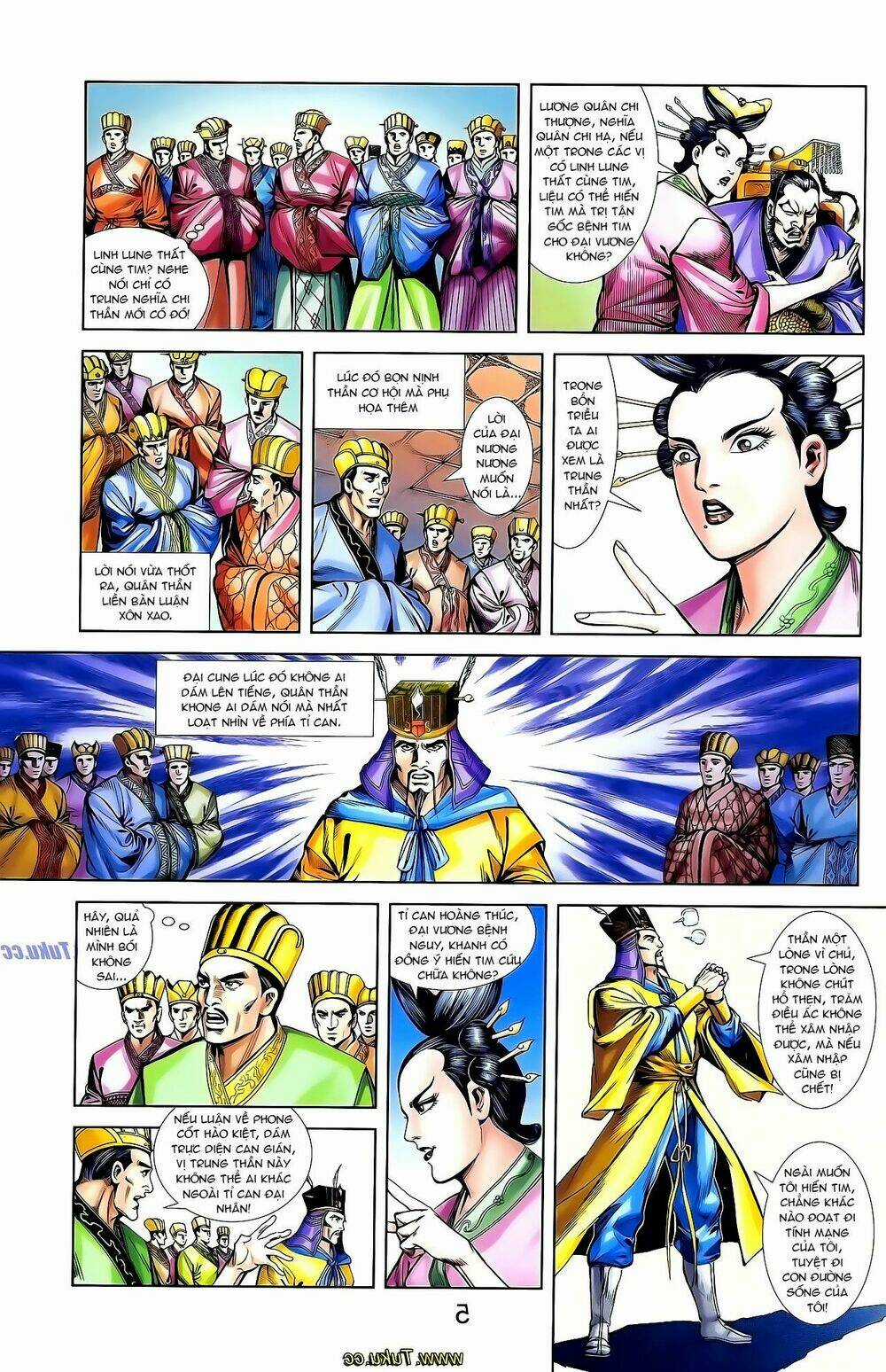 Thiên Tử Truyền Kỳ 1 - Cơ Phát Khai Chu Bản Chapter 135 trang 21