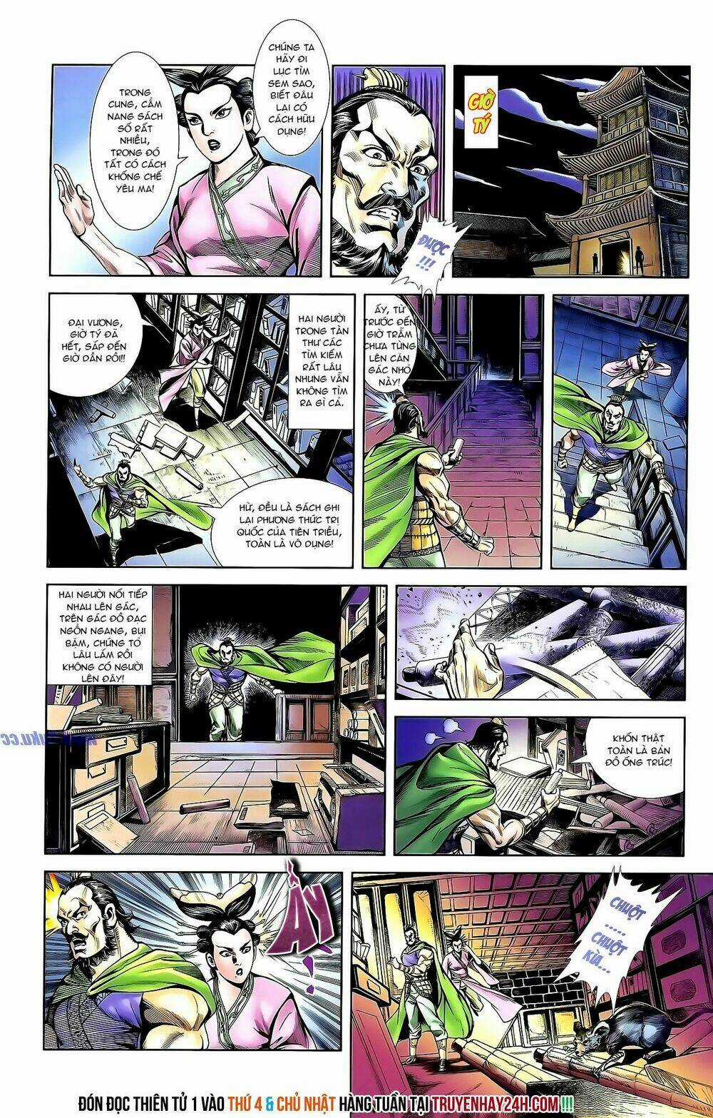 Thiên Tử Truyền Kỳ 1 - Cơ Phát Khai Chu Bản Chapter 135 trang 27