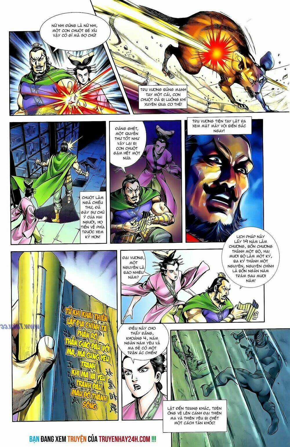 Thiên Tử Truyền Kỳ 1 - Cơ Phát Khai Chu Bản Chapter 135 trang 28