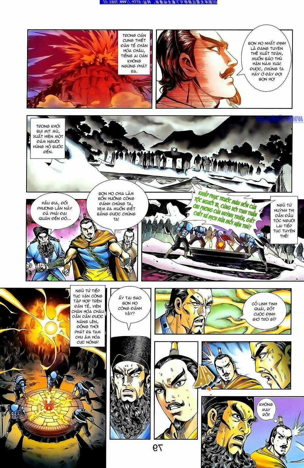 Thiên Tử Truyền Kỳ 1 - Cơ Phát Khai Chu Bản Chapter 135 trang 3