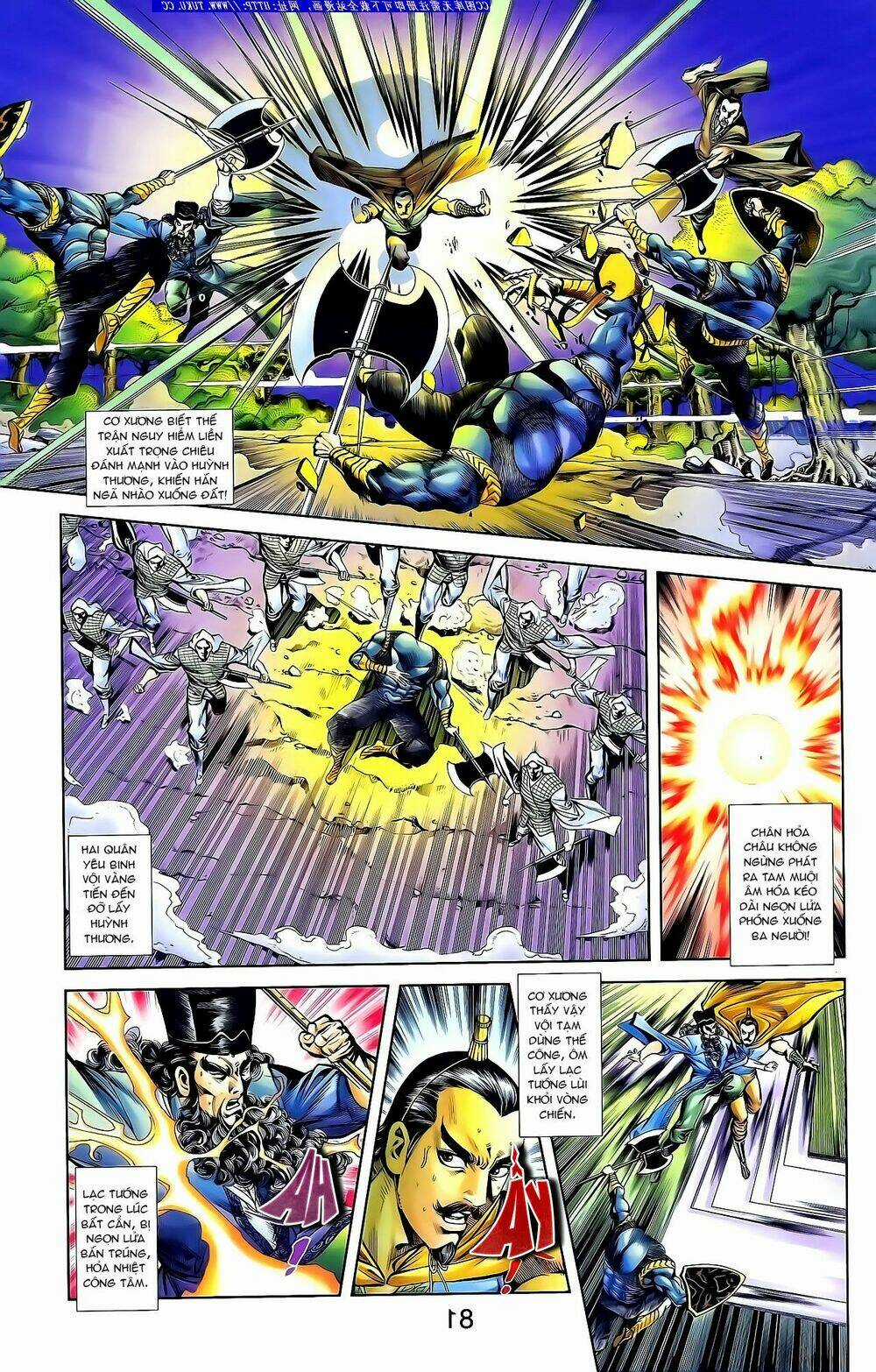 Thiên Tử Truyền Kỳ 1 - Cơ Phát Khai Chu Bản Chapter 135 trang 6